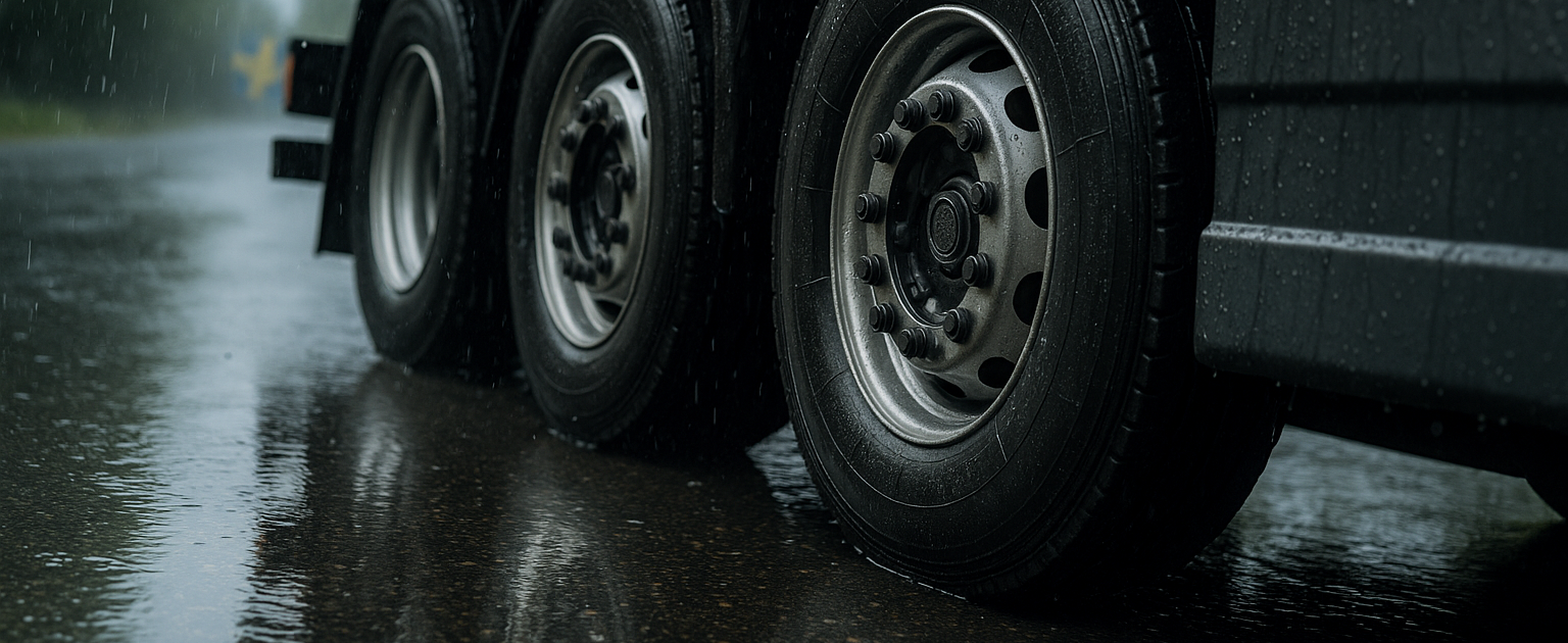 20251205_0524_Truck_Wheels_in_Rain_gen_01kbpfc149eb7ry1kwfd4gjxgf